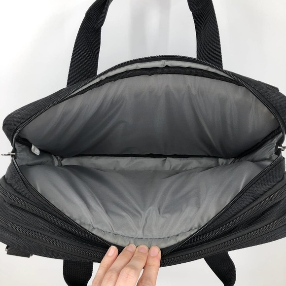 Targus Laptop Case Checkpoint Friendly Air Traveler Black Shoulder Strap Bag - Picture 9 of 14